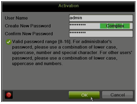 Ip cam talk store hikvision password reset